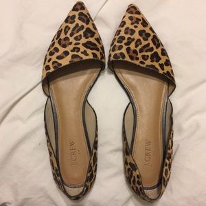 J crew pointed toe flats